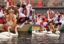 ഇന്ത്യന്‍ ജലാശയങ്ങളെ നശിപ്പിച്ചു, ഇപ്പോള്‍ ഇവിടെയും ! ലണ്ടനിലെ നദിയില്‍ ഗണേശ വിഗ്രഹ നിമജ്ജനം നടത്തിയതിനെതിരെ സോഷ്യല്‍ മീഡിയ, വൈറല്‍ വീഡിയോയ്ക്ക് കാഴ്ചക്കാര്‍ 1.6 ദശലക്ഷത്തിലധികം